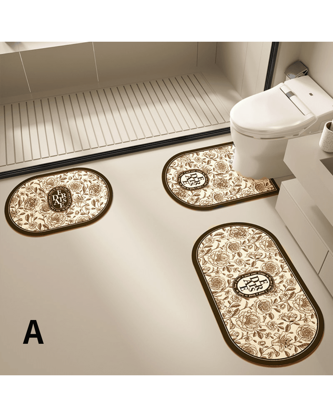 薔薇柄のトイレマットおすすめ5選！華やかで上品なデザインがトイレ空間を優雅に演出する