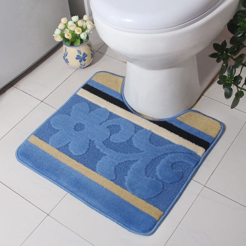 トイレマット U字型便器対応吸水速乾トイレマット
