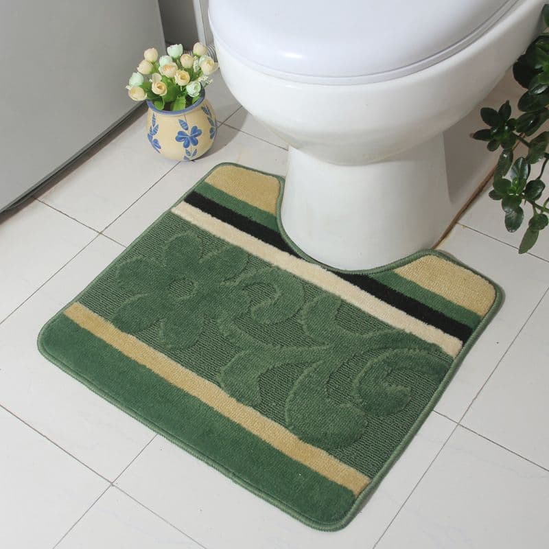 トイレマット U字型便器対応吸水速乾トイレマット