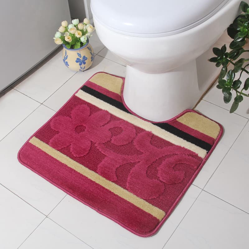 トイレマット U字型便器対応吸水速乾トイレマット